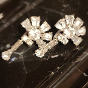 Vintage Rhinestone Earrings